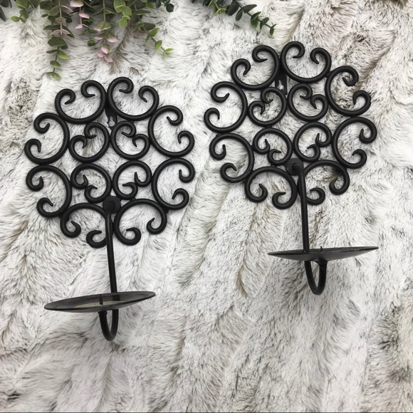 Pier 1 Accents Pier Imports Metal Pillar Candle Wall Sconces Poshmark